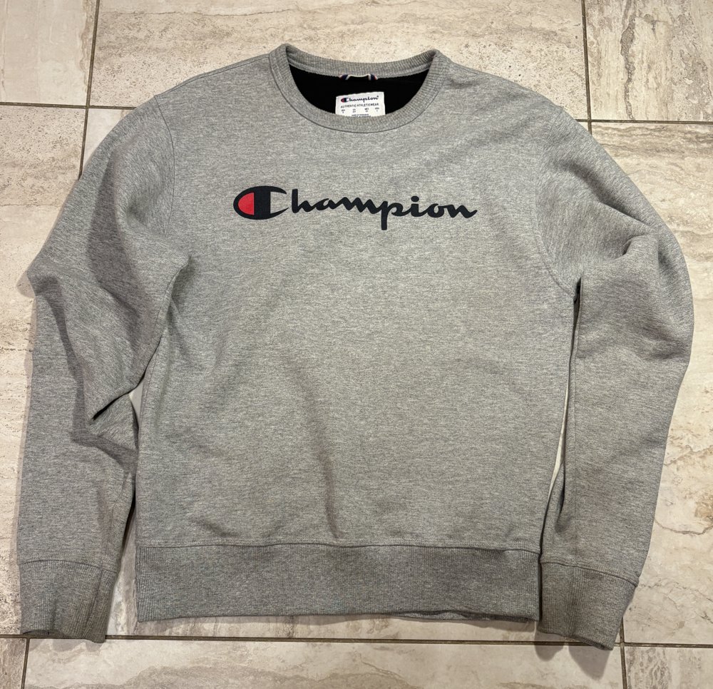 Crewneck Champion Gris Chiné