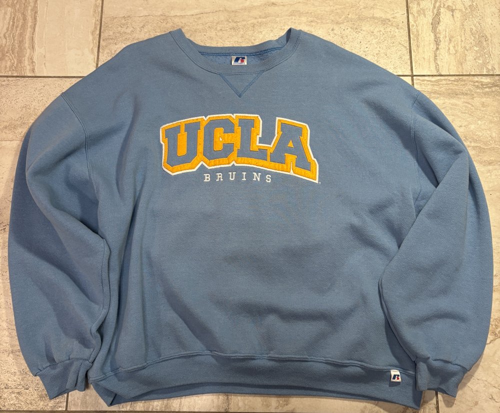 Crewneck Russell UCLA Bruins Bleu
