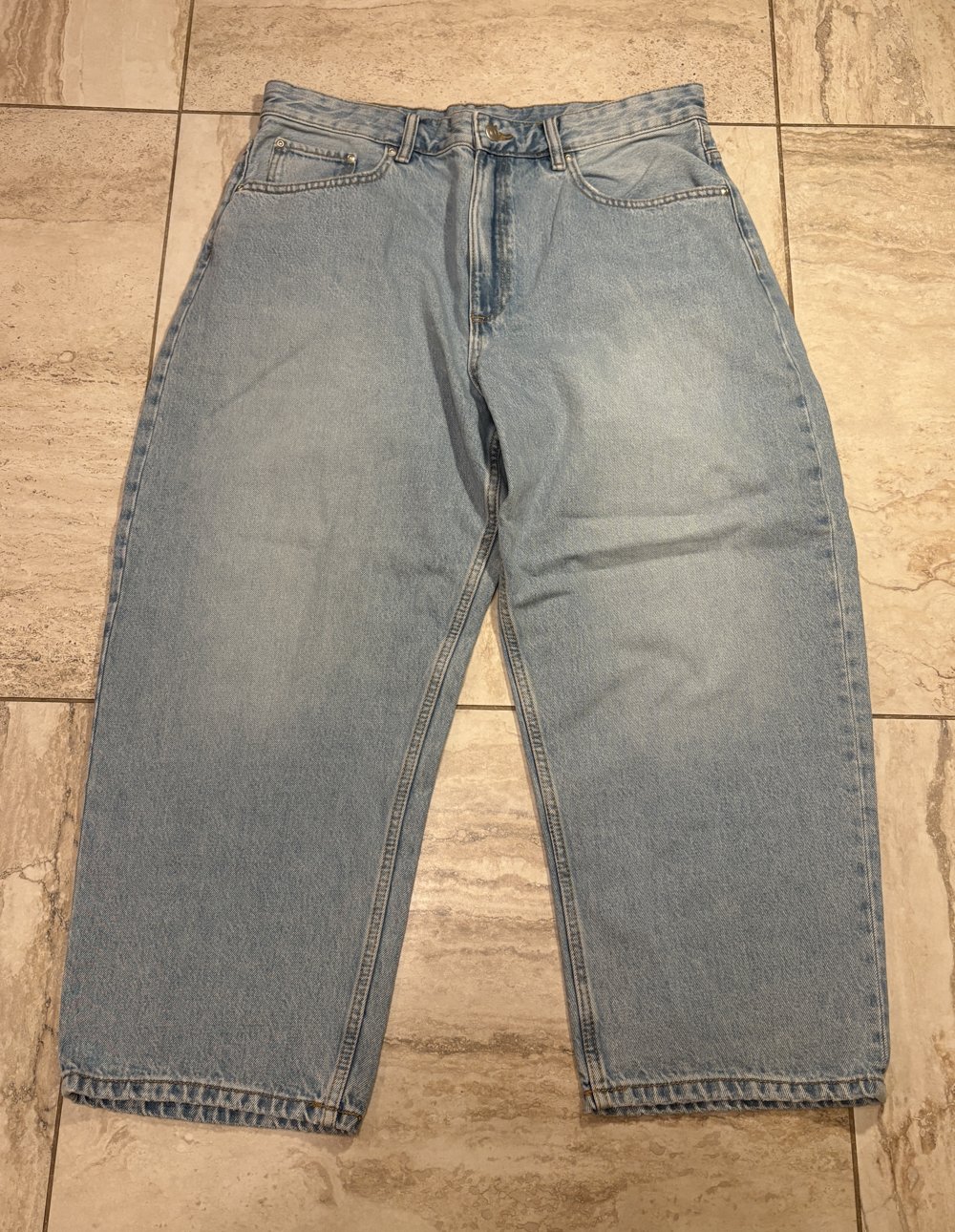 Baggy Jeans Bleu Clair