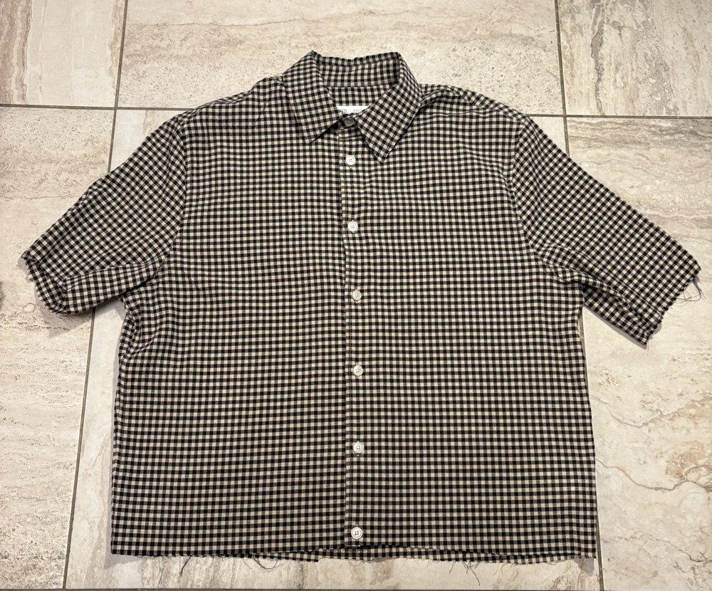 Chemise Vichy Noir & Blanc